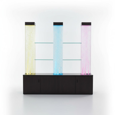 LED rek bar water muur kolom Verlichte waterwanden Bar balie Rek meubels