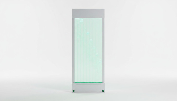 Scheidingswand Plank Kast Watervalzuil Muren LED 100x200