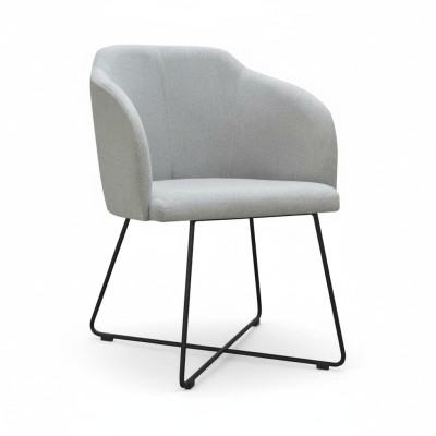 1x Eetkamerstoel Fauteuil Woonkamerstoel Relaxstoel Beklede stoel met