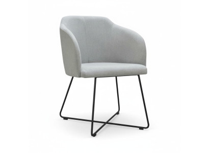 1x Eetkamerstoel Fauteuil Woonkamerstoel Relaxstoel Beklede stoel met