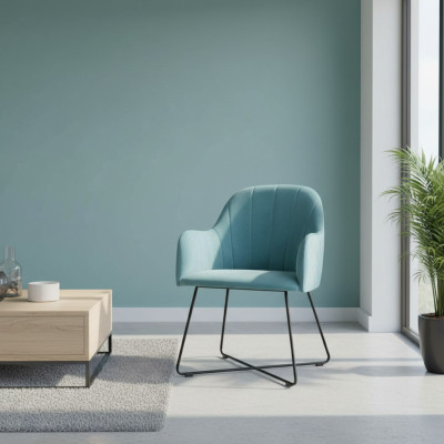 Ontwerp stoelen stoel zithoek praktijk eetkamer bekleding textielstof wachtruimte kantoor.