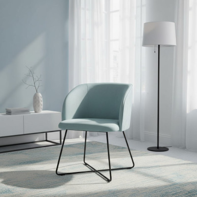 Ontwerpstoel Zitpraktijk Eetkamerstoelen Stof Textiel Wachtkamer Bekleding Kantoor