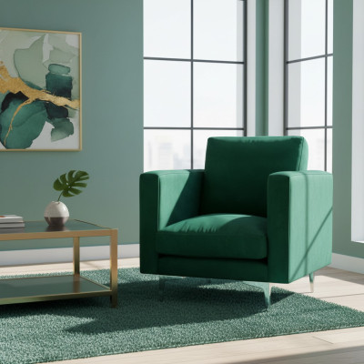Lounge fauteuil gestoffeerde fauteuil stoel woonkamer slaapkamer 6x groep