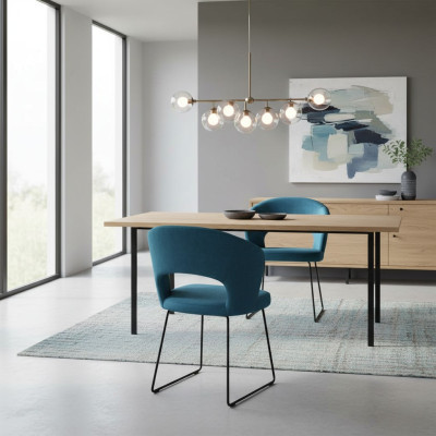 Zes fauteuils, loungestoelen, gestoffeerde stoelen, stoelgroep voor restaurantclub.