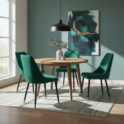 Ontwerp Wachtkamerstoel Zitstoelen Praktijk Eetkamer Textiel Stof Bekleding