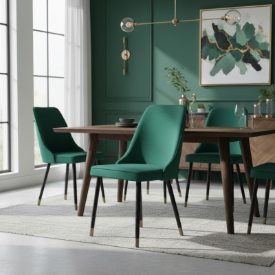 Zes fauteuils Lounge Fauteuil Woonkamer Gestoffeerde stoel Restaurant Club