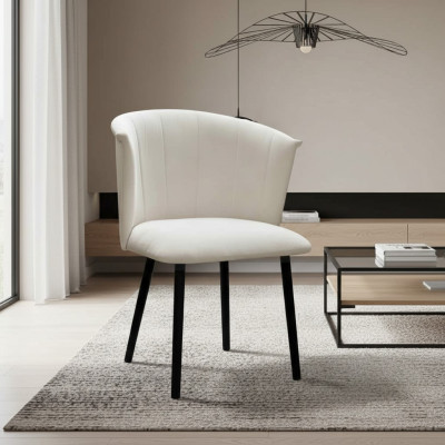 Ontwerpstoelen Beklede stoel Zitting Praktijk Eetkamer Stof Textiel Wachtkamer Kantoor