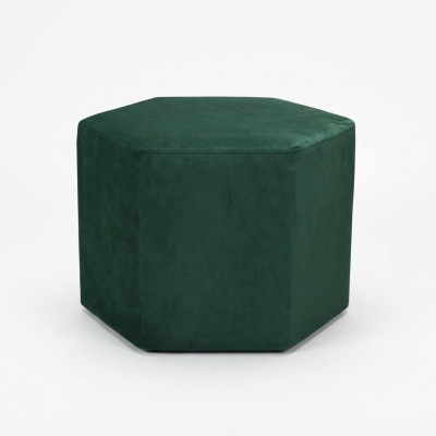 Zitkruk Kruk Poef Poef Zitpoef Textiel Stof Voetenbank Poef Ottomaans Fluweel