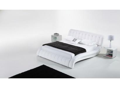 Bedden Bed Bekleding Dubbel Huwelijk Hotel Luxe Leder Moderne Decor Designer