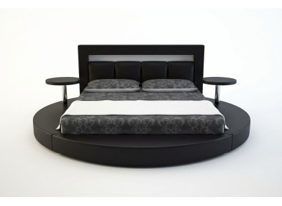 Rond bed Ontwerp Bedden Gestoffeerd bed Rond bed Gestoffeerd Rond
