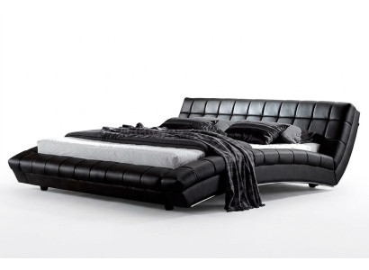 Bedden Bedden Bekleding Dubbel Huwelijk Luxe Leder Moderne Designer Slaapkamer