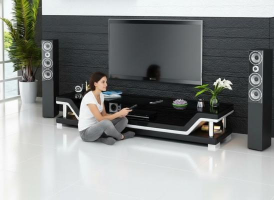 Ontwerper RTV TV dressoir dressoir Side Low Board Decoratieve kast Woon