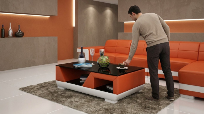 Ontwerp salontafel bijzettafel bank woonkamertafel Moderne meubels