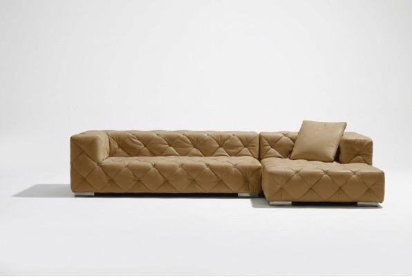 Chesterfield leren moderne bank woonlandschap lederen bank hoekbank sofa