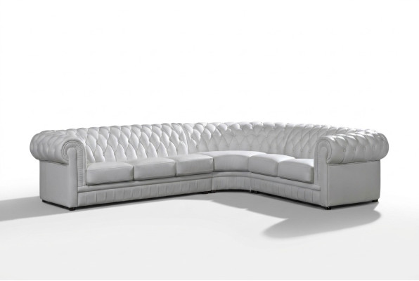 Leren bank hoekbank bank Chesterfield beklede hoekbank bank bankstellen