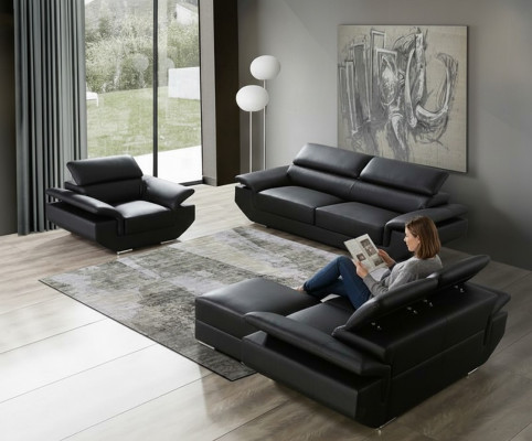 Multifunctionele bankstel 3+2-zits set design bank gestoffeerd bankstellen