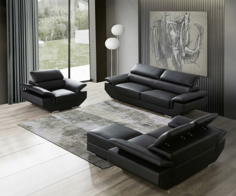 Multifunctionele bankstel 3+2-zits set design bank gestoffeerd bankstellen