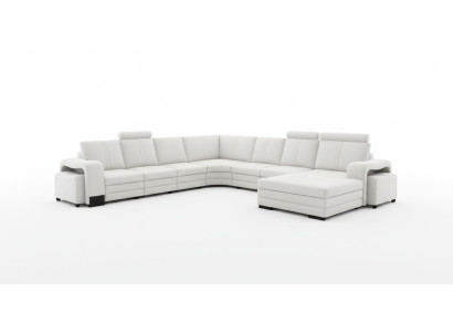 Woonkamer zitcombinatie bank kussens set loungebank bank + 2x voetenbank Woonkamer zitcombinatie bank kussens set loungebank bank + 2x voetenbank