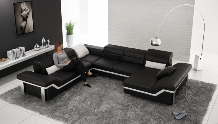 Hoekbank Ontwerpers Zitmeubelen Bankstellen Modern Hoekbank U-vormige Bekleding