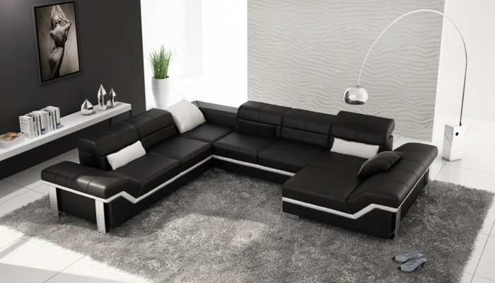 Hoekbank Ontwerpers Zitmeubelen Bankstellen Modern Hoekbank U-vormige Bekleding