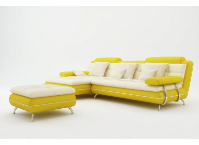 Garnituur L-vorm Exclusieve Woonkamer Bank Poster Banken Sofa