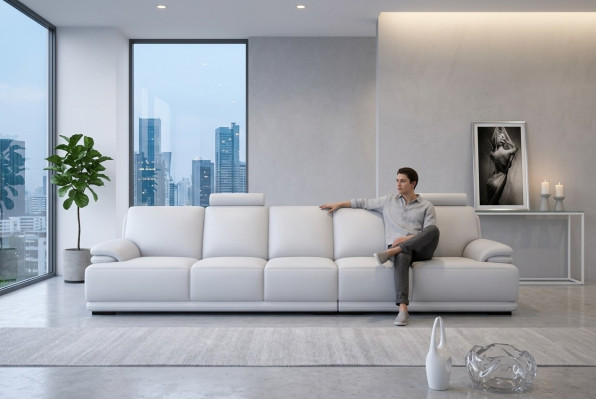 Sofa Bankstel Bank Hoek Kussen xxl groot lange bank 6 zitplaatsen bankstellen