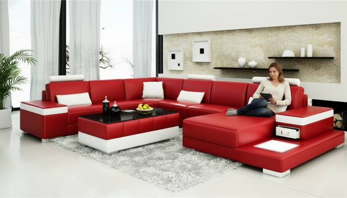 Designer bank bank hoekbank luxe gestoffeerde set woonlandschap U-vorm nieuw