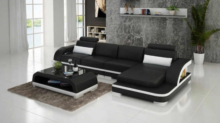 Leren hoekbank L-vorm bank woonlandschap hoekbank decor set design modern  Leren hoekbank L-vorm bank woonlandschap hoekbank decor set design modern