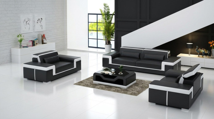 Bankstel 3+1+1 bankstel zitgroep set design gestoffeerde banken bank modern