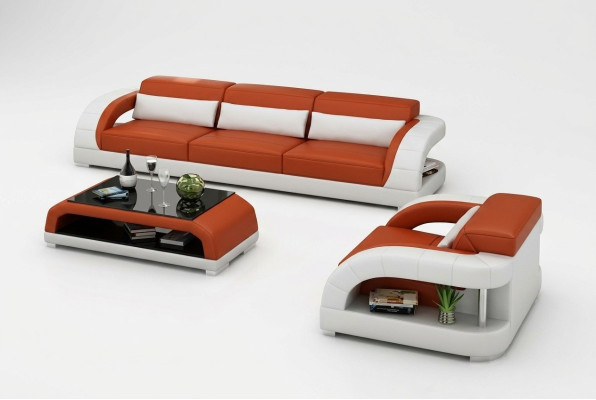 Bankstel Bankstel 3+2 zits set design gestoffeerde banken bankstel modern