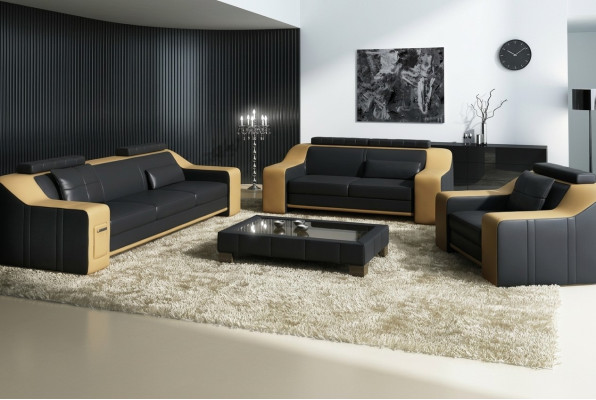 Bank Bankstel 3+2 zitter Set Ontwerp Bekleding Bankstel Modern Garnituur