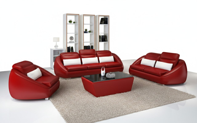 Sofaset 3+2+1 Zits Moderne Set Design Bank Bekleding Bankstellen Bank