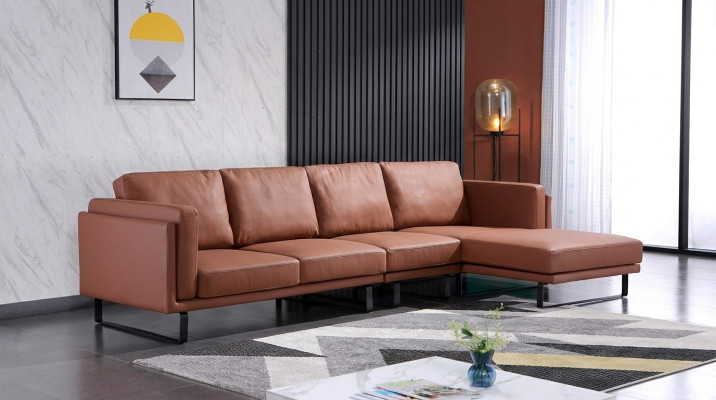 Leren bank Bank Bankstel Hoekbank Hoekstel Ontwerp Modern Decor Bankstel