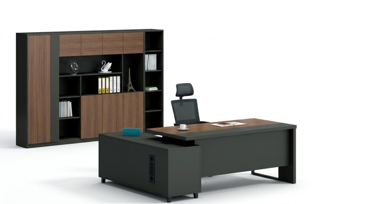Hoekbureau Werk Schrijf Kantoor Tafel Luxe Klasse Designer Meubels