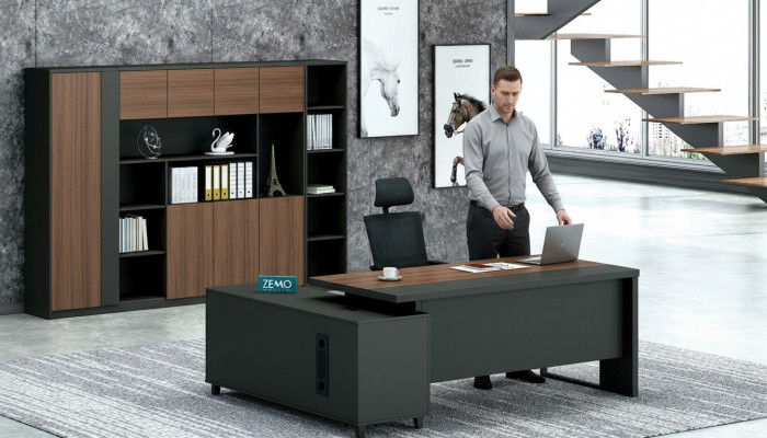 Ontwerper kast muur planken woonkamer kasten systeem kantoor