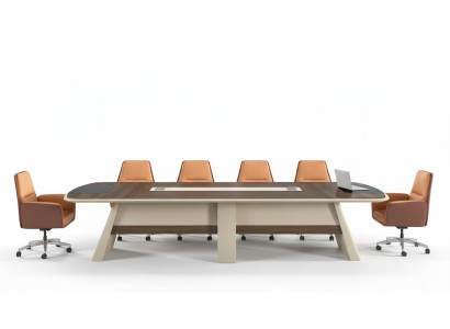 Conferentietafel Tafel Vergadering Besprekingstafel Tafels 6 Stoelen 7-delige set.