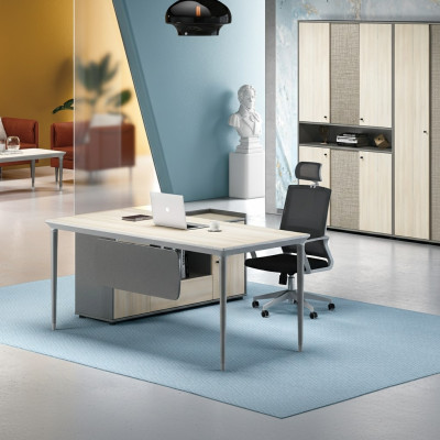 Bureau Archiefkast Kantoorinrichting Meubels Bureaus Tafels 2-dlg.Set