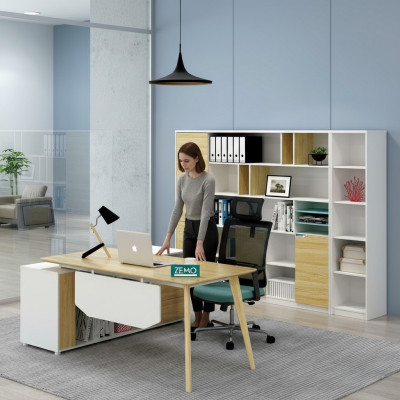 Ontwerper kast muurrekken woonkamer kasten decoratief kantoorsysteem.