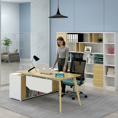 Home Office bureau hoekbureau computerbureau kantoortafel nieuw bedrijf
