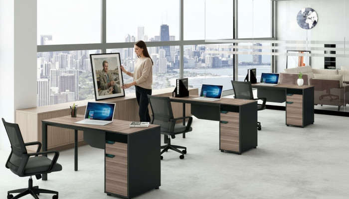 Bureau Luxe Chef Tafel Houten Tafels Computer Tafel Meubels Hout