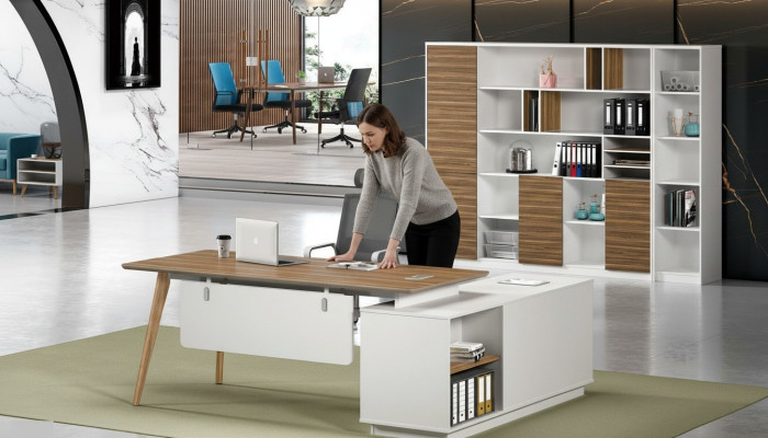 Dossiers kasten uitrusting Home Office planken kasten hout kantoormeubilair