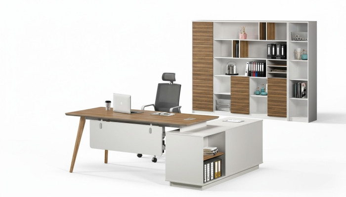 Schrijftafel Hoekbureau Computertafel Kantoortafel Moderne meubels