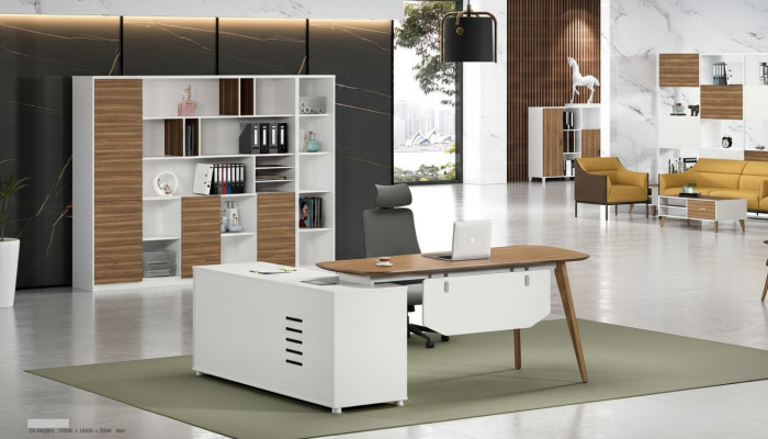 Bureau hoekbureau computertafel kantoortafel werktafel modern