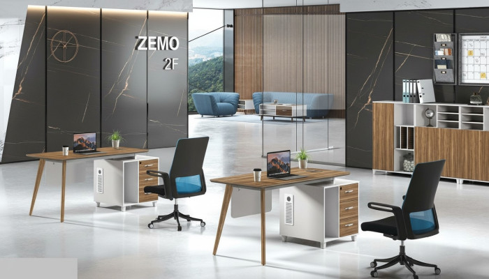 Werk schrijf bureau tafel luxe klasse design meubelen met laden tafels