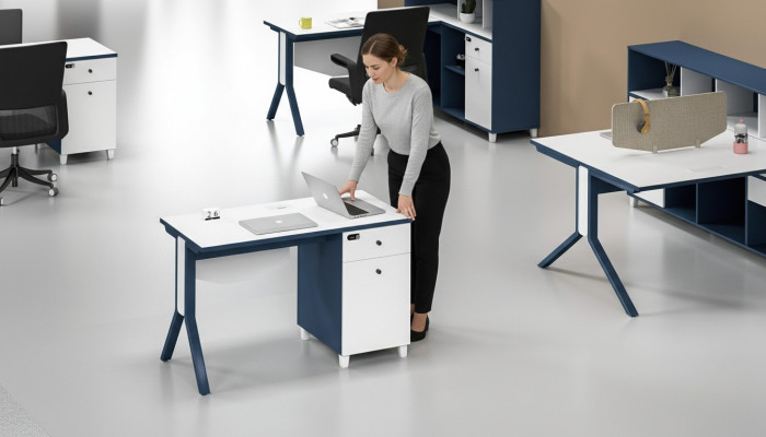 Chef bureau luxe kantoorinrichting tafel kantoor praktijk tafels