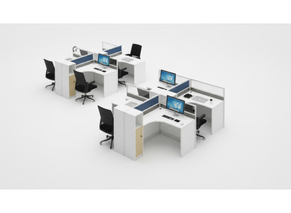 Bureau 4 bureau bureau werktafel meubels balie callcenter meubels