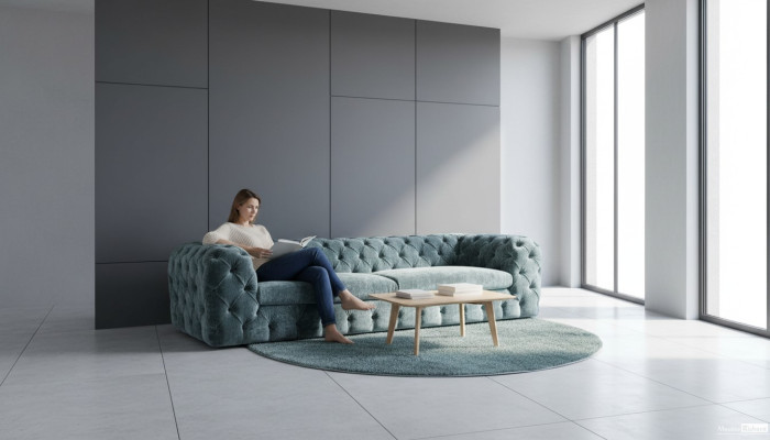 Luxe Chesterfield designer bankstellen leren bank textiel stof xxl grote bankstellen.