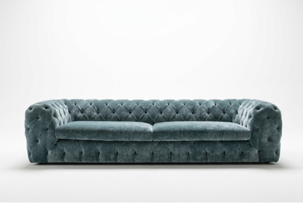 Luxe Chesterfield designer bankstellen leren bank textiel stof xxl grote bankstellen.