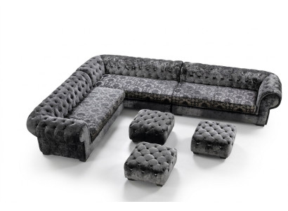 Ontwerp Driezitsbank Zitbank Set Bank Bekleding Banken Bank Modern Luxe 250x350cm