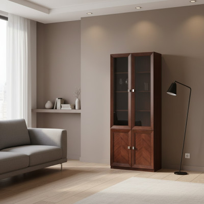 Kast Houten kast Boekenkast Ladekast Kantoor Wand Systeem Plank Meubels Kasten